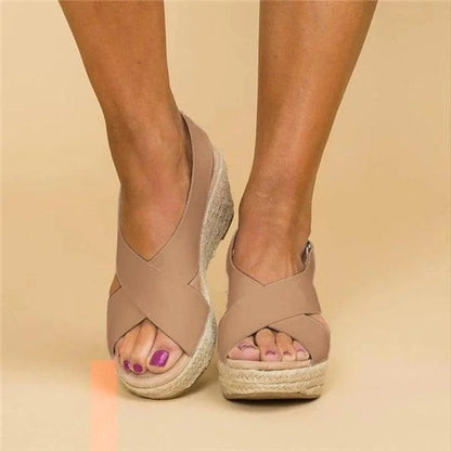HD | Sandales élégantes avec zébrures